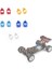 2 Adet Alüminyum Alaşımlı Ön C Hub Taşıyıcı Tekeri Blok C Koltuk Wltoys 104001 1/10 Rc Araba Yükseltme Aksesuarları, Kırmızı (Yurt Dışından) 5