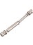 Metal Arka Orta Tahrik Mili Evrensel Şanzıman Aksesuarları Kiti Fy-01/02/03/04/05 Wltoys 12428 12423 12628 Rc Araba (Yurt Dışından) 1