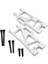 Wltoys 104009 104016 104018 12401 12402-A 12404 12409 Yükseltme Parçaları Için Metal Ön Alt Süspansiyon Kolu, 4 (Yurt Dışından) 1