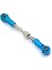 Metal Ön Arka Rot Bağlantı Servo Bağlantı Çubuğu Seti Wltoys 104072 1/10 Rc Araba Yükseltme Parçaları Aksesuarları, Mavi (Yurt Dışından) 5