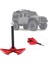 Metal Evrensel Ağır Hizmet Rc Araba Vinç Çapa, Katlanabilir Vinç Çapa, 1/10 Rc Araba Paletli, Trx4 SCX10 RC4WD D90 CC01 (Yurt Dışından) 4