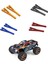 Wltoys 104009 12402-A Rc Araba Yükseltme Parçaları Aksesuarları Için Metal Ön Üst Süspansiyon Kolu, Kırmızı (Yurt Dışından) 2