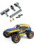 Wltoys Için Metal Direksiyon Düzeneği 104009 104016 104018 12401 12402-A 12403 12404 12409 Yükseltme Parçaları, Titanyum Renk (Yurt Dışından) 5