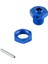 Metal 17MM Tekerlek Altıgen Hub Adaptörü Somun ile Arrma 1/7 Ihlal Sınırsız Felony 1/8 Typhon Rc Araba Parçaları, Mavi (Yurt Dışından) 3