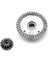 Metal Diferansiyel Sürüş Dişlisi 12401-1638 Wltoys 104009 12402-A 12401 12402 12403 12404 12409 Rc Araba Yükseltme Parçaları (Yurt Dışından) 1