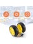 Arduino Akıllı Araba Robotu Için 4 Adet Dc 3-6 V Dişli Motorlu Plastik Lastik Tekerlek (Yurt Dışından) 5