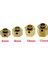 12 mm Genişletilmiş Tekerlek Hex Ağır Pirinç Adaptörü Eksenel SCX10 Iıı AXI03007 Capra 1.9 Utb Rc Paletli Yükseltme Parçaları, 12MM (Yurt Dışından) 4