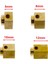 12 mm Genişletilmiş Tekerlek Hex Ağır Pirinç Adaptörü Eksenel SCX10 Iıı AXI03007 Capra 1.9 Utb Rc Paletli Yükseltme Parçaları, 12MM (Yurt Dışından) 5