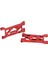 2 Adet Metal Ön Süspansiyon Kolu Salıncak Kolu Losi Lasernut U4 4WD 1/10 Rc Araba Yükseltme Parçaları Aksesuarları, Kırmızı (Yurt Dışından) 2