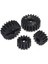 4 Adet Overdrive Çelik Portal Aks Dişli Seti 21T 14T 1/10 Rc Paletli Araba Eksenel SCX10 Iıı Capra Yükseltme Parçaları (Yurt Dışından) 5