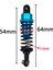 4 Adet Metal Amortisör Damperi Wltoys A959 A959-B A949 A969 A979 K929 1/18 Rc Araba Yükseltme Parçaları, Sarı (Yurt Dışından) 3