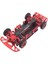 Metal Arka Tampon Kuyruk Kanat Wltoys 284131 K969 K989 K999 P929 Mını-Q RC01 1/28 Rc Araba Yükseltme Parçaları Aksesuarları,1 (Yurt Dışından) 2