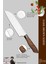 Dark Brown Serisi Mutfak Bıçak Seti Et Ekmek Sebze Şef Bıçağı 4 Lü Set ( MFT-412) 3