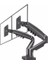 Vontech F160 MNT02 17-27 Amorti̇sörlü Stand Çi̇ft Kol LCD / LED Moni̇tör Tutucu Stand Aski Aparati 1