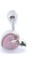 316L Çelik Zirkon Taşlı Pembe Elma Şeklinde Piercing PRC-164 5