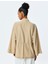 Modal Karışımlı Beli Bağcıklı Oversize Uzun Kollu Kruvaze Kimono 4