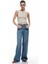 Pamuklu Bol Kesim Cepli Denim Pantolon - Loose Straight Fit Jean 2