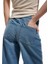 Pamuklu Bol Kesim Cepli Denim Pantolon - Loose Straight Fit Jean 3