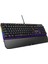 KB-R86 Umbra Siyah USB Rainbow Aydınlatmalı Blue Switch Us Layout English Mekanik Gaming Oyuncu Klavye 2