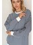 Oversize Çizgili Sweatshirt 1