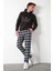 Istanbul Baskılı Kapüşonlu Basic Geniş Kesim Erkek Içi Polarlı Erkek Sweatshirt 2