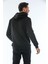 Istanbul Baskılı Kapüşonlu Basic Geniş Kesim Erkek Içi Polarlı Erkek Sweatshirt 5
