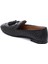Siyah Hakiki Süet Deri Kadın Loafer - K25I1AY68040-A23 2