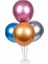 LED Işıklı Süsleme Paketi 2 Adet 4 Lü Masa Üstü Balon Standı 8 Adet Renkli Balon 2 Adet Peri LED 4