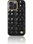 iPhone 16 Pro Kılıf Askı Aparatlı Metal Grid Kapak Siyah 1