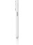 iPhone 16 Pro Max Kılıf Magsafe Şarj Özellikli Suni Deri Tasarımlı Starry Serisi Kapak Beyaz 3
