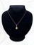 Oval Kesim Zirkon Taşlı Kolye 5