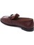 Bordo Hakiki Deri Kadın Loafer - K25I1AY68041-N77 2