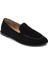 Siyah Hakiki Süet Deri Kadın Loafer - K25I1AY68042-A01 1