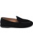 Siyah Hakiki Süet Deri Kadın Loafer - K25I1AY68042-A01 3