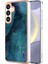 Samsung Galaxy S25 Için Desenli Telefon Kılıfı, Şeffaf Tpu Kenarlı Yeşil (Yurt Dışından) 1