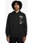 Club Erkek Siyah Kapüşonlu Sweatshirt 2