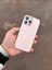 Apple iPhone 14 Pro Deri Pembe Magsafe Luxury Telefon Kılıfı 1