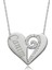 Gümüş Canım Kalp Kadın Kolye CSR2180360 1