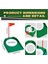 3 Adet Golf Vuruş Fincan Golf Delik Eğitim Yardımları Golf Aksesuarları Golf Eğitim Atıcılar Plastik Bayrak ile Yeşil + Kırmızı (Yurt Dışından) 4