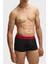 Streç Pamuklu Logolu 3 Pack Boxer Erkek Boxer 50532611 968 3