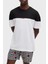 Streç Pamuklu Renk Bloklu Regular Fit Bisiklet Yaka T Shirt Erkek T Shirt 50534164 001 1