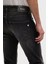 Streç Pamuklu Skinny Fit Normal Bel Dar Paça Jeans Erkek Kot Pantolon 50532605 005 4