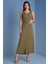 Kolsuz Haki Elbise 2