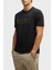 Streç Pamuklu Regular Fit Büyük Logolu T Shirt Erkek T Shirt 50535170 001 1