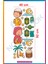 Dua Eden Çocuklar Cam Duvar Süsleri Kandil Ay Yıldız Ramazan Sticker Seti (STICKER-00215) 5