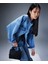 Eskitme Efektli Jean Ceket TS1250005070629 1