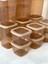 Kumsal Kare Saklama Kabı Şeffaf Bakır Set 3x550 Ml 3x1200 Ml 3x1750 ML 2
