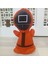 Squid Game Asker Pilli Sesli Peluş Oyuncak Peluşu Punch Ball 1 Adet 2