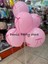 Fuşya Organze Fiyonk Kurdeleli 6 Adet Pembe Balon 1
