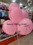 Fuşya Organze Fiyonk Kurdeleli 6 Adet Pembe Balon 2